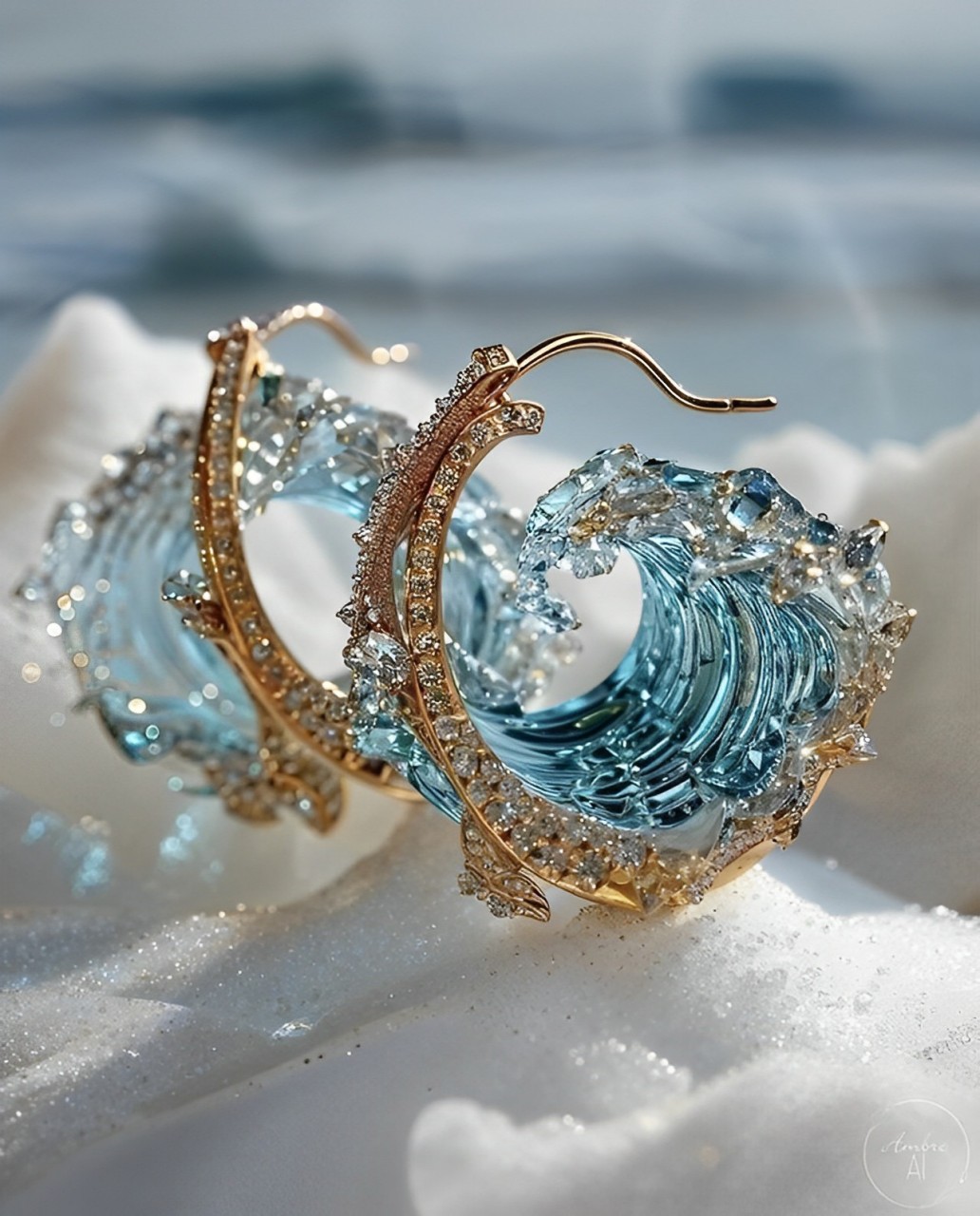 Oce Coastal Wave Earring